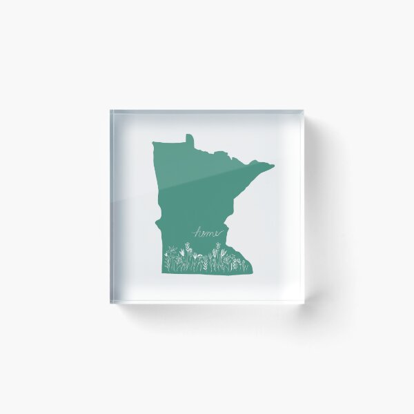 Item preview, Minnesota Flowers Teal designed and sold by Ana Arleko.