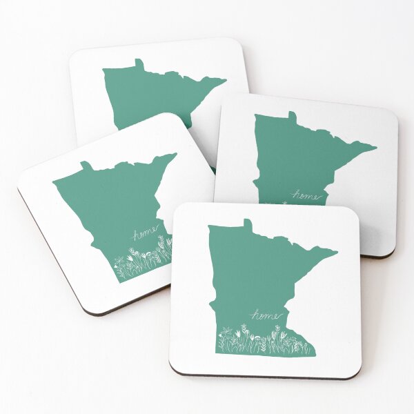 Item preview, Minnesota Flowers Teal designed and sold by Ana Arleko.