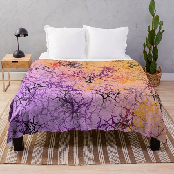 Item preview, Neurons Pattern Lookalike - purples and oranges designed and sold by AlinaSCorner.