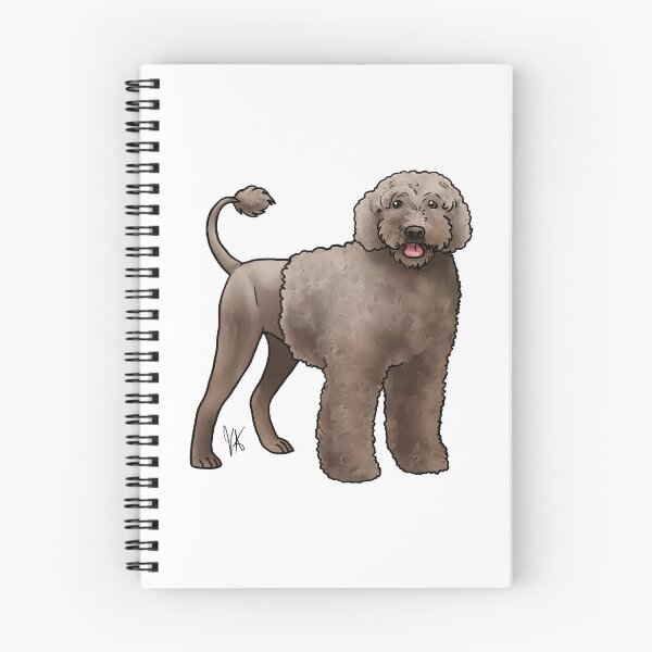 Item preview, Portuguese Water Dog Lion Cut Chocolate designed and sold by Jennifer Stolzer.