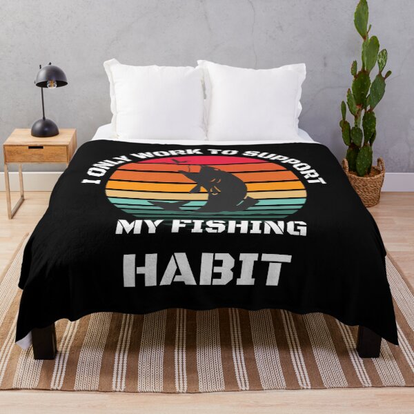 Item preview, Fishing Lover | I only work to support my fishing habit | Funny designed and sold by BlessedConcepts.