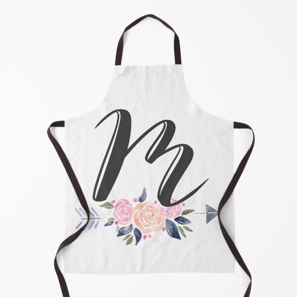 Item preview, Letter M Monogram Watercolor Roses designed and sold by MandyRosko.