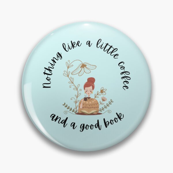 Item preview, Nothing Like a Little Coffee and a Good Book designed and sold by NightOwlCreates.