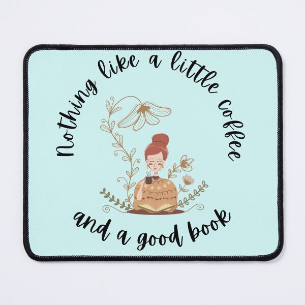 Item preview, Nothing Like a Little Coffee and a Good Book designed and sold by NightOwlCreates.