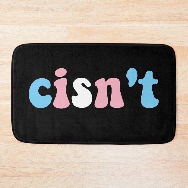 Item preview, Cisn't Transgender Pride Trans Flag Colors LGBTQ+ designed and sold by Queer Pride Shop.