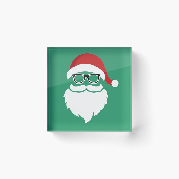 Item preview, Nerdy Santa Clause Wearing Dope Nerd Glasses designed and sold by Kevin-PR.