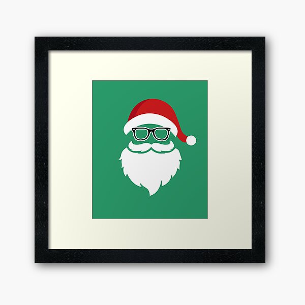 Item preview, Nerdy Santa Clause Wearing Dope Nerd Glasses designed and sold by Kevin-PR.