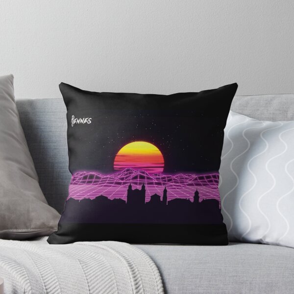 Item preview, Rennes Skyline Neon Nights designed and sold by DFerraz.