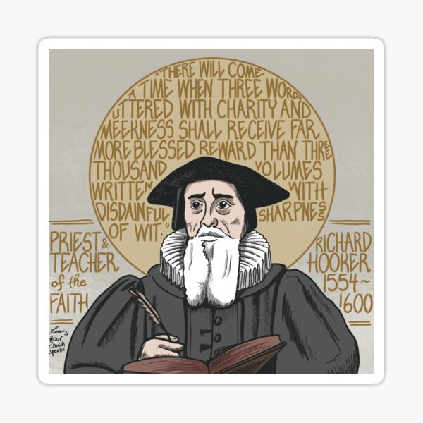 Item preview, Richard Hooker (1554-1600), Priest & Teacher of the Faith  designed and sold by LansingCreative.