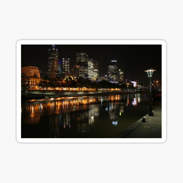 Melbourne Lamplight Sticker