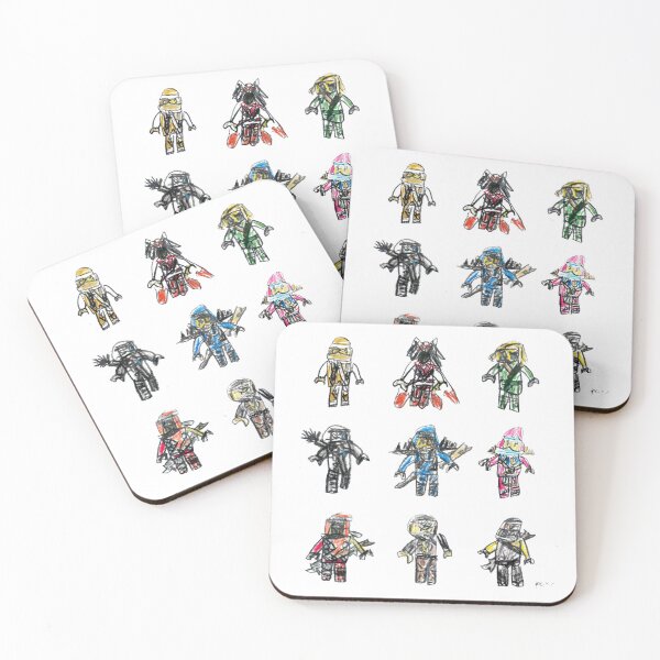 Item preview, The 9 Ninja family designed and sold by milkcomics.
