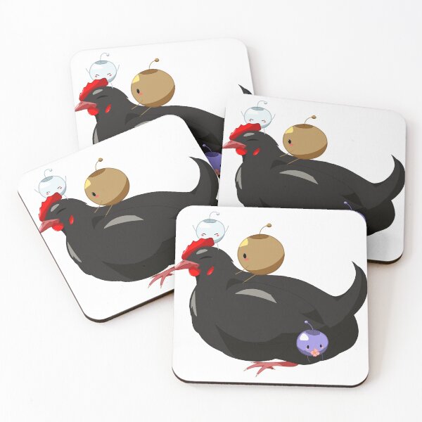 Item preview, Void Chicken with Junimos - Stardew Valley designed and sold by ItsSakura.