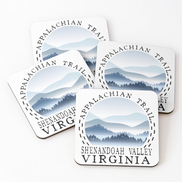 Item preview, Appalachian Trail Hikers Hiking at Shenandoah's Valley Virginia designed and sold by CharJens.