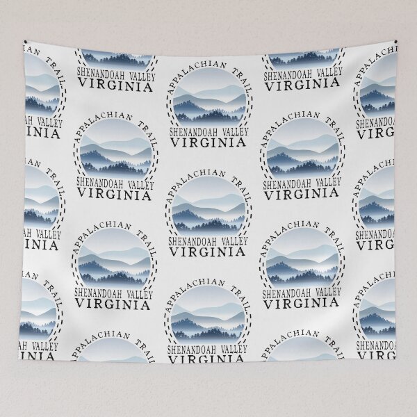 Item preview, Appalachian Trail Hikers Hiking at Shenandoah's Valley Virginia designed and sold by CharJens.