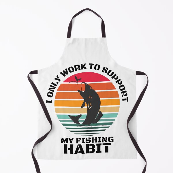 Item preview, Fishing Lover | I only work to support my fishing habit | Funny designed and sold by BlessedConcepts.