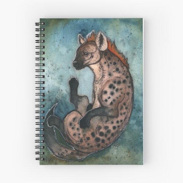 Item preview, Watercolor Wildlife: Misunderstood (Spotted Hyaena) designed and sold by NoelleMBrooks.