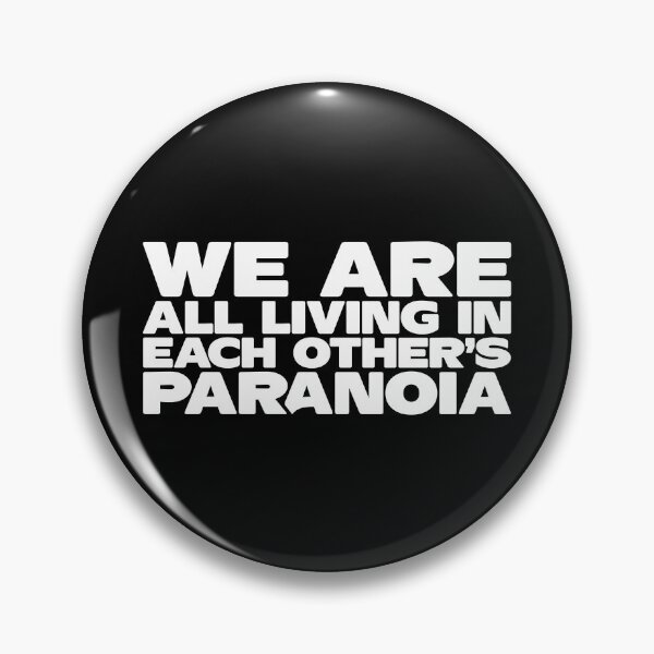 Item preview, We are all living in each others paranoia (white) designed and sold by didijuca.