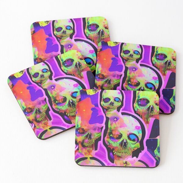 Item preview, Trippy Skulls designed and sold by DiverAstronaut.