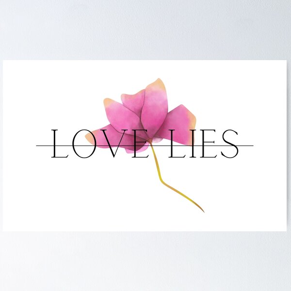 Item preview, love lies designed and sold by ClauCollado.