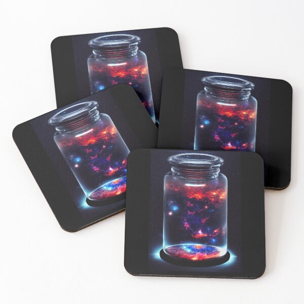 Item preview, Cosmos in a jar - Galaxy and stars. designed and sold by Maniock.