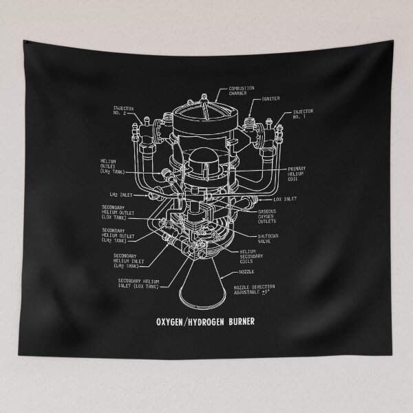 Artikelvorschau, Saturn V Motor F1 Sauerstoff/Wasserstoffbrenner Nasa entworfen und verkauft von ARTZ84.