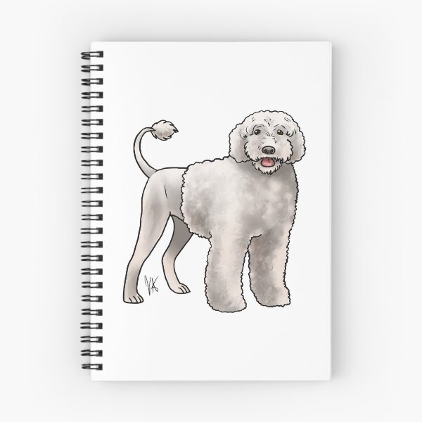 Item preview, Portuguese Water Dog Lion Cut White designed and sold by Jennifer Stolzer.