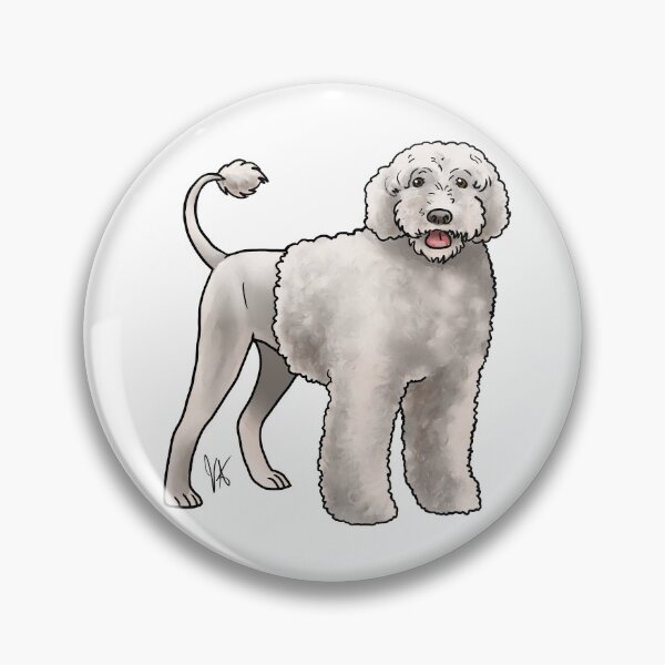 Item preview, Portuguese Water Dog Lion Cut White designed and sold by Jennifer Stolzer.