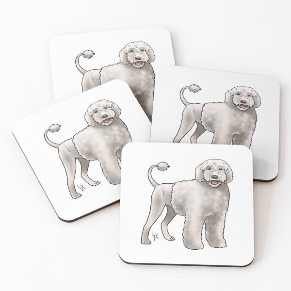 Item preview, Portuguese Water Dog Lion Cut White designed and sold by Jennifer Stolzer.
