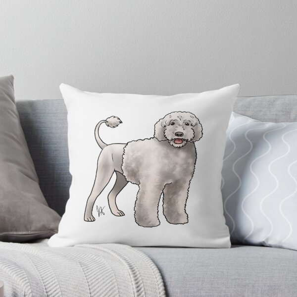 Item preview, Portuguese Water Dog Lion Cut White designed and sold by Jennifer Stolzer.