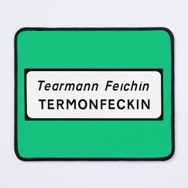 Item preview, Termonfeckin - Irish Roadsign designed and sold by Irish-Nostalgia.
