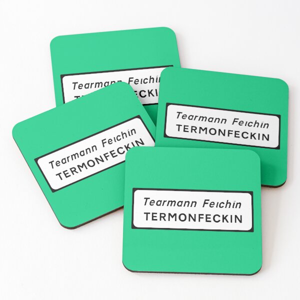 Item preview, Termonfeckin - Irish Roadsign designed and sold by Irish-Nostalgia.