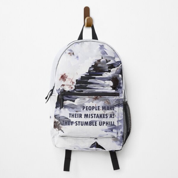 Item preview, Stumbling Uphill - Quote by Jordan B Peterson - grey designed and sold by JoanNinjaHen.