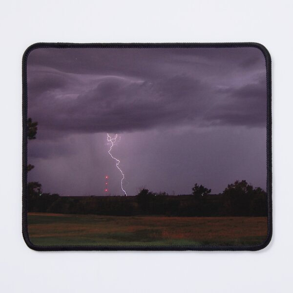 Item preview, Purple Thunderstorm In Kansas-Lightning designed and sold by CarefulCaptures.