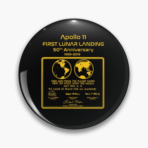 Artikelvorschau, Apollo 11 Lunar Plaque Landung entworfen und verkauft von ARTZ84.
