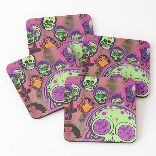Item preview, Trippy Skulls designed and sold by DiverAstronaut.