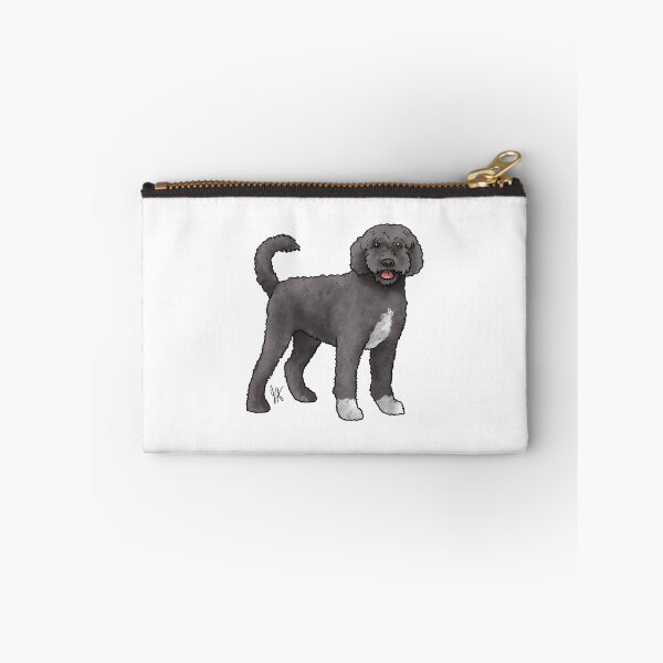 Item preview, Portuguese Water Dog Retriever Cut Black and White designed and sold by Jennifer Stolzer.