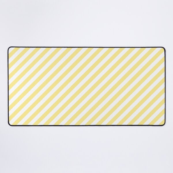 Item preview, Yellow And White Diagonal Stripes Pattern designed and sold by Pattern1design.