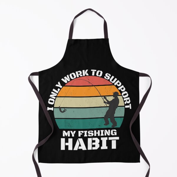 Item preview, Fishing Lover | I only work to support my fishing habit | Funny designed and sold by BlessedConcepts.