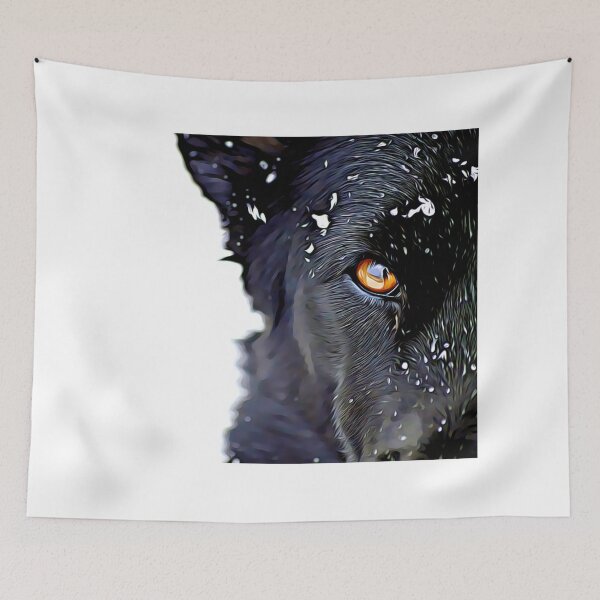 Item preview, black dog  designed and sold by Design Kingdom.