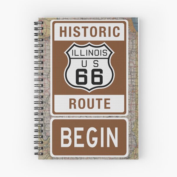 Item preview, Route 66 Illinois Sign designed and sold by Enzwell.