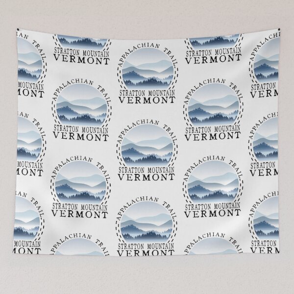 Item preview, Appalachian Trail Hikers Hiking at Stratton Mountain Vermont designed and sold by CharJens.