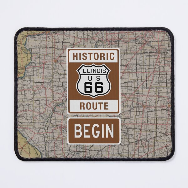 Item preview, Route 66 Illinois Sign designed and sold by Enzwell.