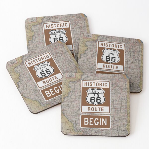 Item preview, Route 66 Illinois Sign designed and sold by Enzwell.