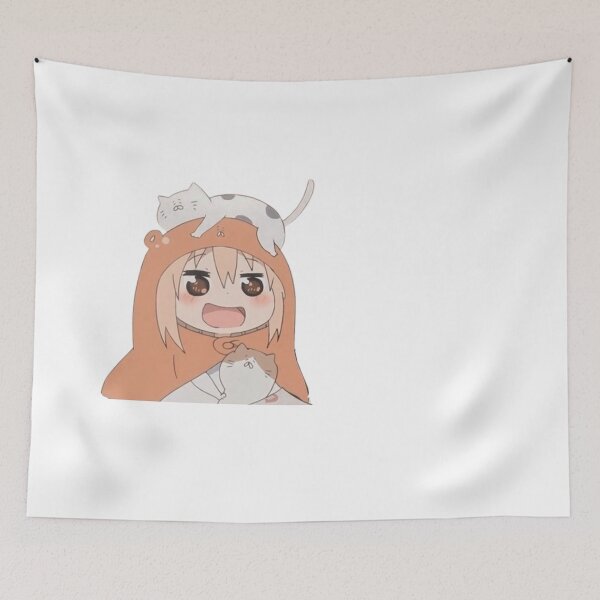 Item preview, Umaru With Cat Himouto Umaru-chan designed and sold by Aestheticanime2.