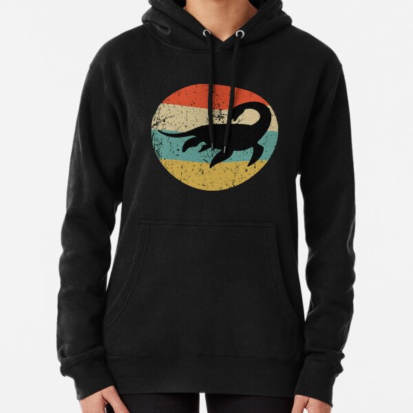 Toddler Loch Ness-Monster Shirt Retro Nessie Icon-Toddler Pullover Hoodie