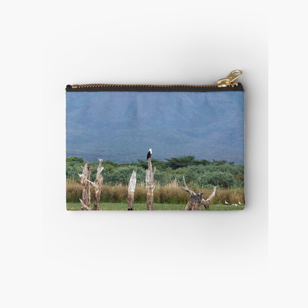 Item preview, African Fish Eagle Bird Skeleton Trees Landscape Africa designed and sold by worldways.