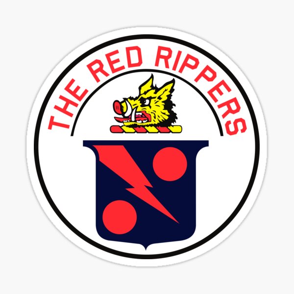 Item preview, USN VFA-11 Strike Fighter Squadron - Red Rippers - Clean Style designed and sold by pzd501.