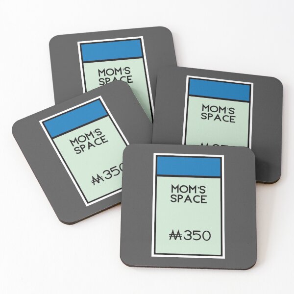 Item preview, Mom's Space, Park Place Monopoly tile designed and sold by RstyBcktWkshp.