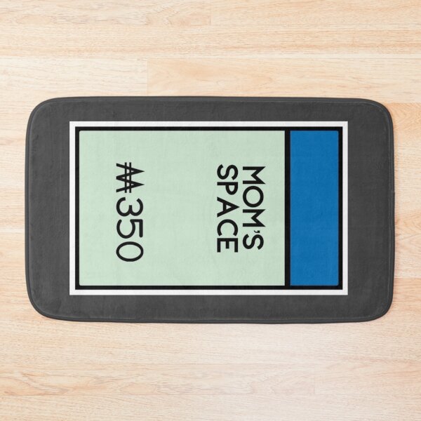 Item preview, Mom's Space, Park Place Monopoly tile designed and sold by RstyBcktWkshp.