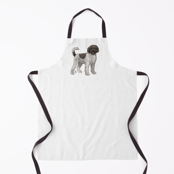 Item preview, Portuguese Water Dog Retriever Cut Chocolate and White designed and sold by Jennifer Stolzer.